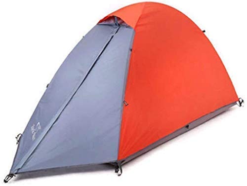 Campingzelt Tipi-Zelt Outdoor Große Plane 1-2 Pople Outdoor Zelte Doppelboden-Set Zelt Tipi Zubehör Dekorationen von KLLJHB