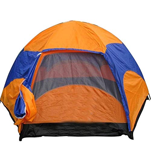 Outdoor-Zelt, Super-Oxford-Gewebe, Doppellagiges Campingzelt für acht Personen, Kuppelzelte von KLLJHB