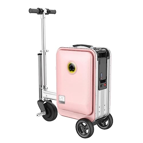 KMAYVIEW Intelligentes Fahrradgepäck, das Koffern automatisch Folgen kann, 20-Zoll-Trolley, geeignet für Flug- und Straßenreisen von KMAYVIEW