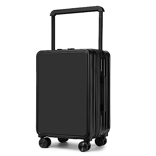 KMAYVIEW Tragbarer Koffer, Verstellbarer Trolley-Koffer mit drehbaren Rädern/TSA-Zoll-Zahlenschloss-Koffer, geeignet für Flugreisen und Straßenreisen von KMAYVIEW