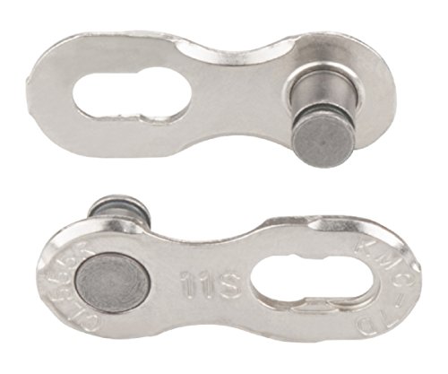 KMC CL-550 Kettenverschlussglied, Missinglink, Silber, 11-Fach, 1/2" x11/128 von KMC