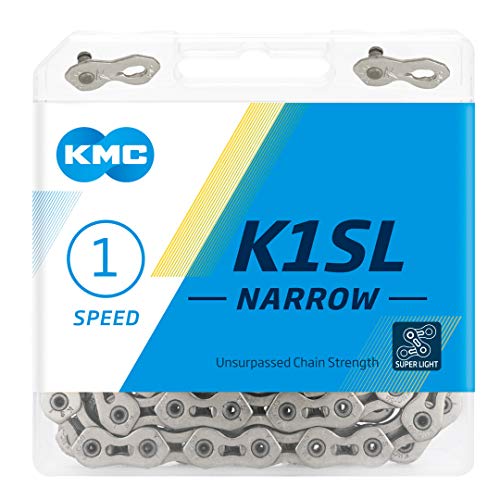 KMC Kett K1SL 3/32 Narrow Silver, Silber, 1/8-100 Link von KMC