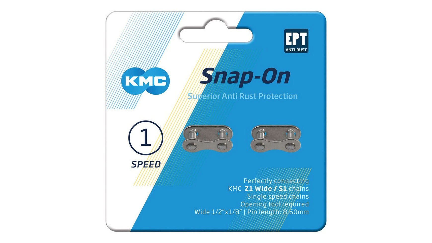 KMC Z1 Wide EPT Snap-On 2 Stück von KMC