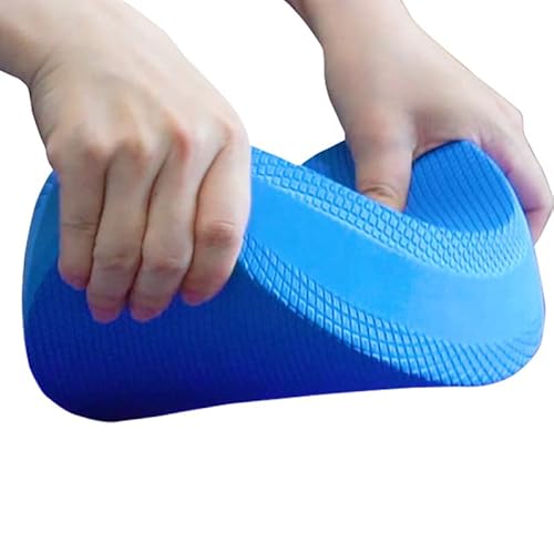 KMOCEPLY Ovale Schaumstoff-Balance-Pads, stabile Fitnessübungen, Kissen, tragbares Gymnastik-Trainerbrett, rutschfestes Übungspad, Schaumstoff-Balancetrainer für Physiotherapie, Pilates, von KMOCEPLY