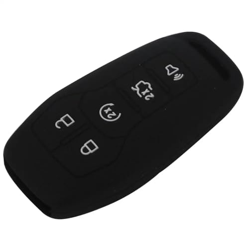 KNBEAZCDE Schlüsselgehäuse Für F/ord Fusion Silikon-Autoschlüssel-Schutzhülle, vollständige Schutzhülle für Schlüssel von KNBEAZCDE