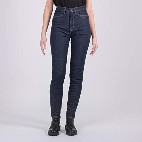 Knox Damen Scarlett Skinny Jeans, Blau, M-Length 30'' von KNOX