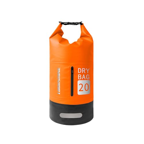 KOCAN Wasserdichter Dry Bag 10L/20L Großraum-Eimertasche mit Schultergurten Leichter Rucksack für Rafting, Schwimmen, Kajakfahren, Camping,Wasserdichter Packsack von KOCAN