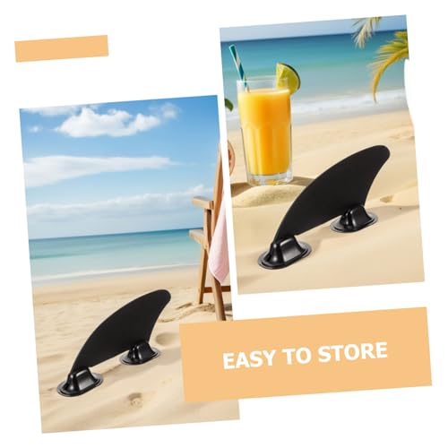 KOMBIUDA 2 Stück Luftbetankungs Kajakzubehör Board Flossen Ersatzflossen Für Aufblasbares Paddleboard Kajak Surfbrett Paddleboard Surfbrett Surf Surf PVC von KOMBIUDA