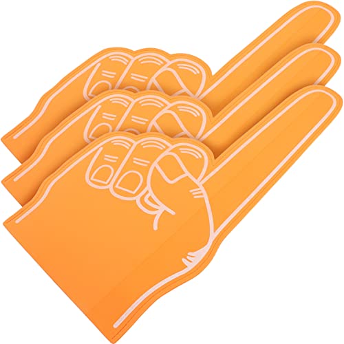 KOMBIUDA 3 Stück Schaumstoff Finger Gruppengeist Artikel Geräuschmacher Dekorativ Cheer Schaumstoff Fingerschaum Finger Für Sportveranstaltungen Partyzubehör Sport Fan Finger von KOMBIUDA