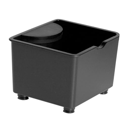 KOMBIUDA Kaffeesatz Abklopfbehälter Mini Platzsparender Rutschfester Kaffeepulver Behälter für Zuhause Büro Einfache und Verhinderung von Kaffeesatz Ablagerungen von KOMBIUDA