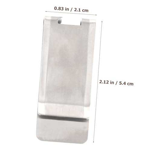 KOMBIUDA Titanium Geldklammer Wallet mit Flaschenöffner Kleines Leichtes Portemonnaie für Herren Robuste Kreditkarten Geldscheinklammer Multifunktionaler Kartenhalter Langlebig und Kompakt von KOMBIUDA