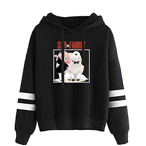 KONDZ Anime Spy X Family Hoodie Frauen Männer Anya Forger Bedruckte Sweatshirts Mode Harajuku Hoodies K-Pop Sweatshirt Markenkleidung von KONDZ