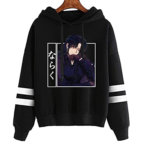 KONDZ Yashahime Inuyasha Anime Naraku Mode Mann Sweatshirt Herbst Winter Gedruckte Kleidung Harajuku Weibliche Tops Hoodie von KONDZ