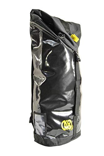 Kong Rope Bag 200 Rucksack für Transport von Saiten und Ausrüstung, Schwarz, 43 Liter von Kong Italy