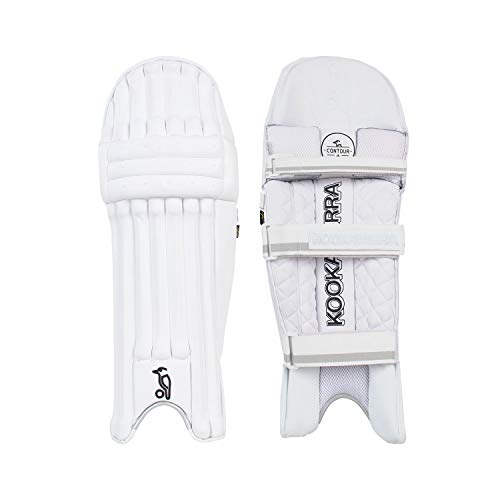 KOOKABURRA 2020 Ghost Pro Batting Pads (für Erwachsene, rechte Hand), weiß, Over Sized Adult Right von KOOKABURRA