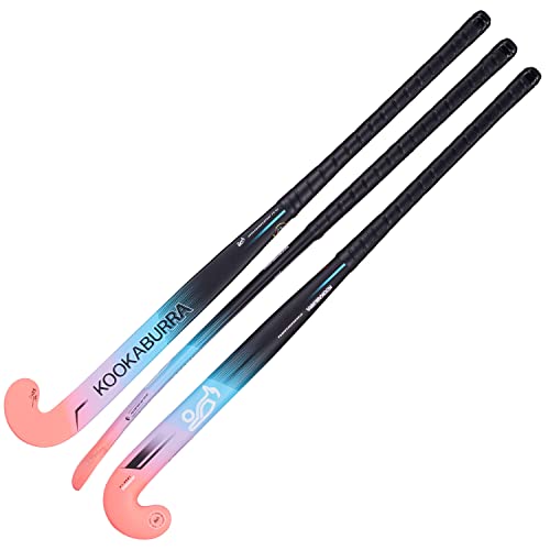 KOOKABURRA Aurora Hockeyschläger, Blau/Pink/Schwarz, 37.5" Light von KOOKABURRA