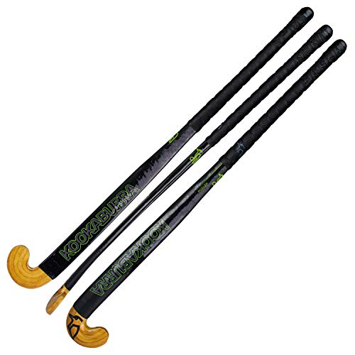 KOOKABURRA Khs04026 Meteor Hockeyschläger aus Holz, Schwarz, 26inch von KOOKABURRA