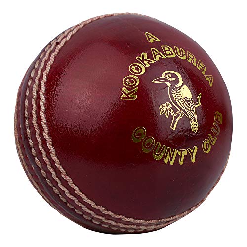 KOOKABURRA County Club Cricketball, 156 ml, Rot von KOOKABURRA