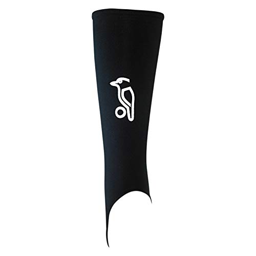 KOOKABURRA Shin Sleeves Hockey-Schienbeinschoner, Schwarz, S von KOOKABURRA