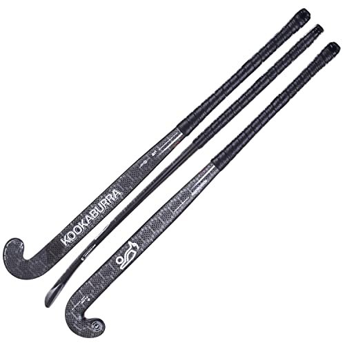 KOOKABURRA X-lite Hockeyschläger, schwarz/weiß, 36.5" UL von KOOKABURRA