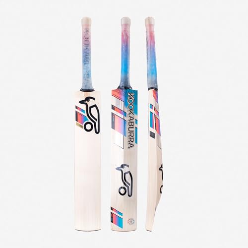 Kookaburra Aura Pro Cricketschläger Sh, rosa/blau, Kurzer Griff von KOOKABURRA