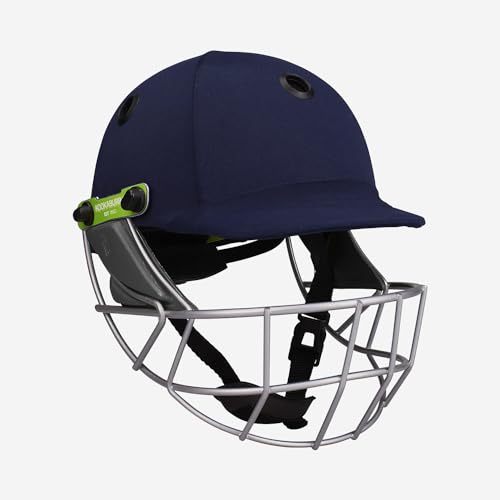 Kookaburra Unisex Jugend Pro 600f Cricket-Helm, Navy, XS (Mini) -51-53cm Head Circumference von KOOKABURRA