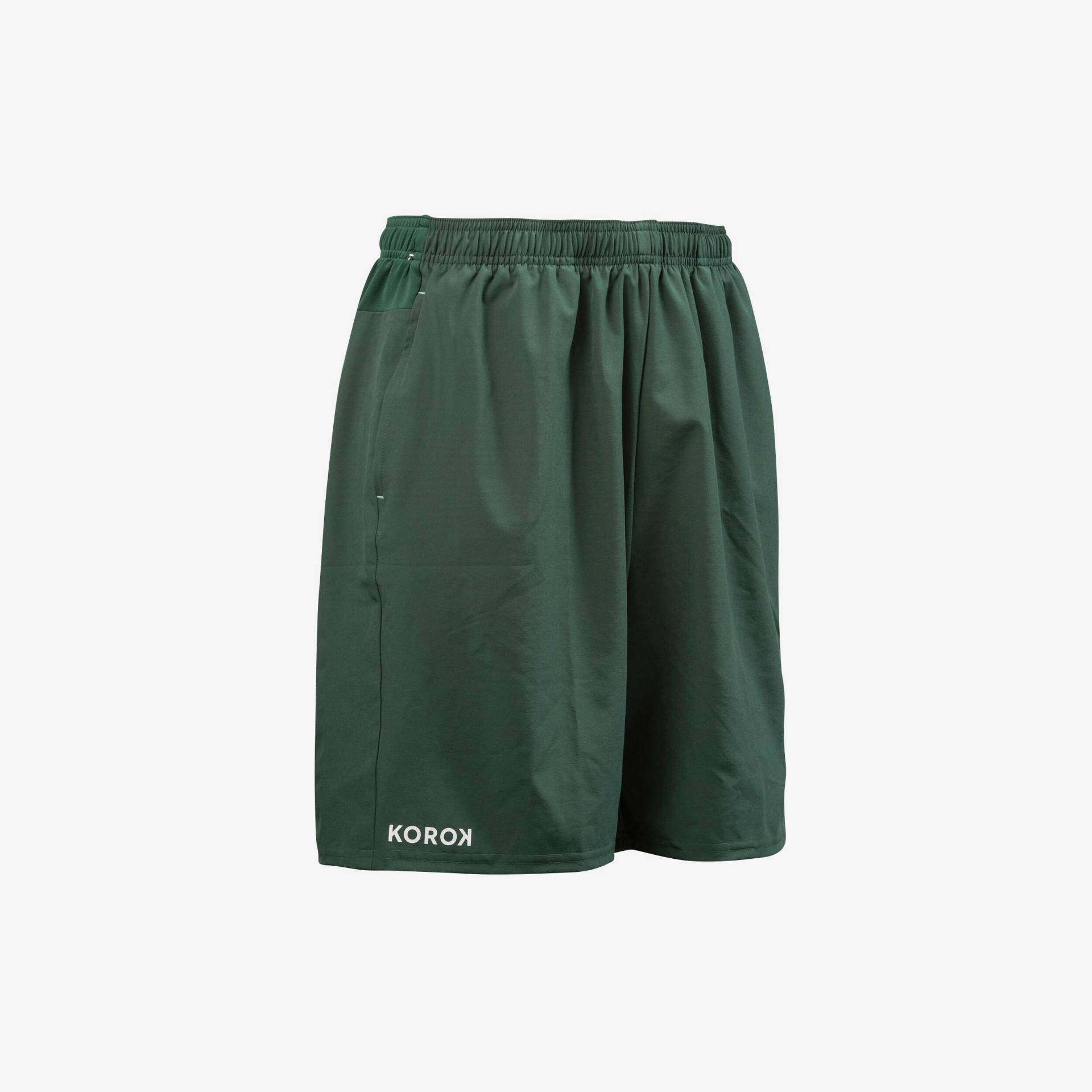Damen/Herren Feldhockey Shorts - FH500 grün von KOROK