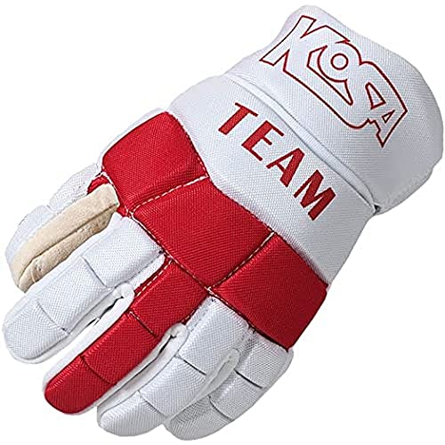 KOSA Sport Unisex-Adult Team Glove Bandyhandschuh, Red, 6 von KOSA Sport