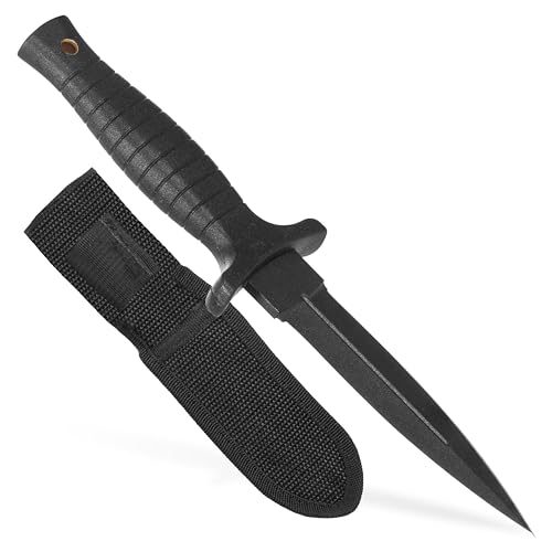 KOSxBO® Dolch Dagger Jagdmesser Angelmesser Gesamtlänge ca. 24 cm - Tactical Hunting Knife - Dolch - Gürtelmesser - kein Faustdolch von KOSxBO