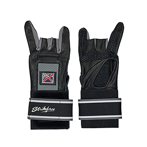 KR Strikeforce Unisex-Erwachsene Positioner Glove-Right Large Black/Grey Pro Force Positionierungshandschuh, rechte Hand, Größe L, Schwarz/Grau von KR