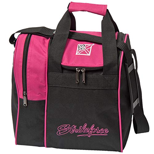 KR Unisex-Erwachsene Rook Bowlingtasche, Pink, Single Ball von KR