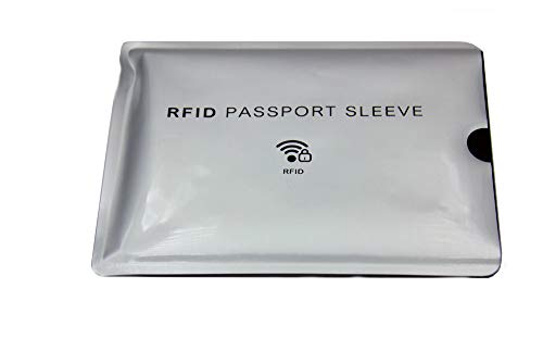 KRS RFI-Pass Schutzhülle Schutz RFID NFC für Kreditkarten RFID Blocker (RFI-P) von KRS