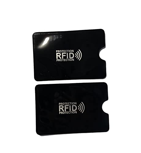 KRS RFI Schutzhülle Schutz RFID NFC für Kreditkarten EC Karten RFID Blocker (2xRFi-Sch) von KRS