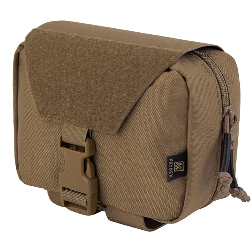 Medizinische Taktische Tasche, Molle Tactical Erste Hilfe Tasche IFAK Outdoor medizinische Tasche für Camping, Jagd, Wandern, Zuhause, Auto und Abenteuer (Kojotenbraun) von KRYDEX GEAR