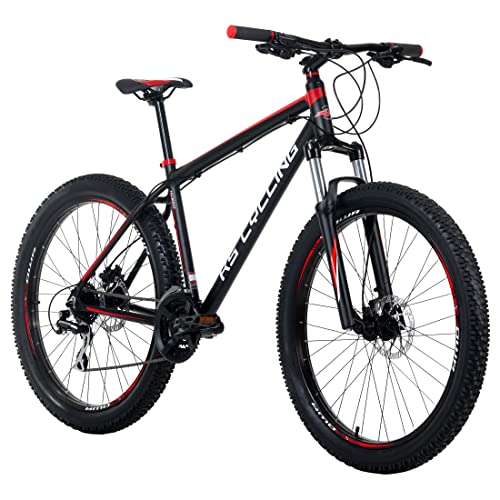 KS Cycling Mountainbike Hardtail 27,5" Plus Xceed schwarz-rot RH 46 cm von KS Cycling