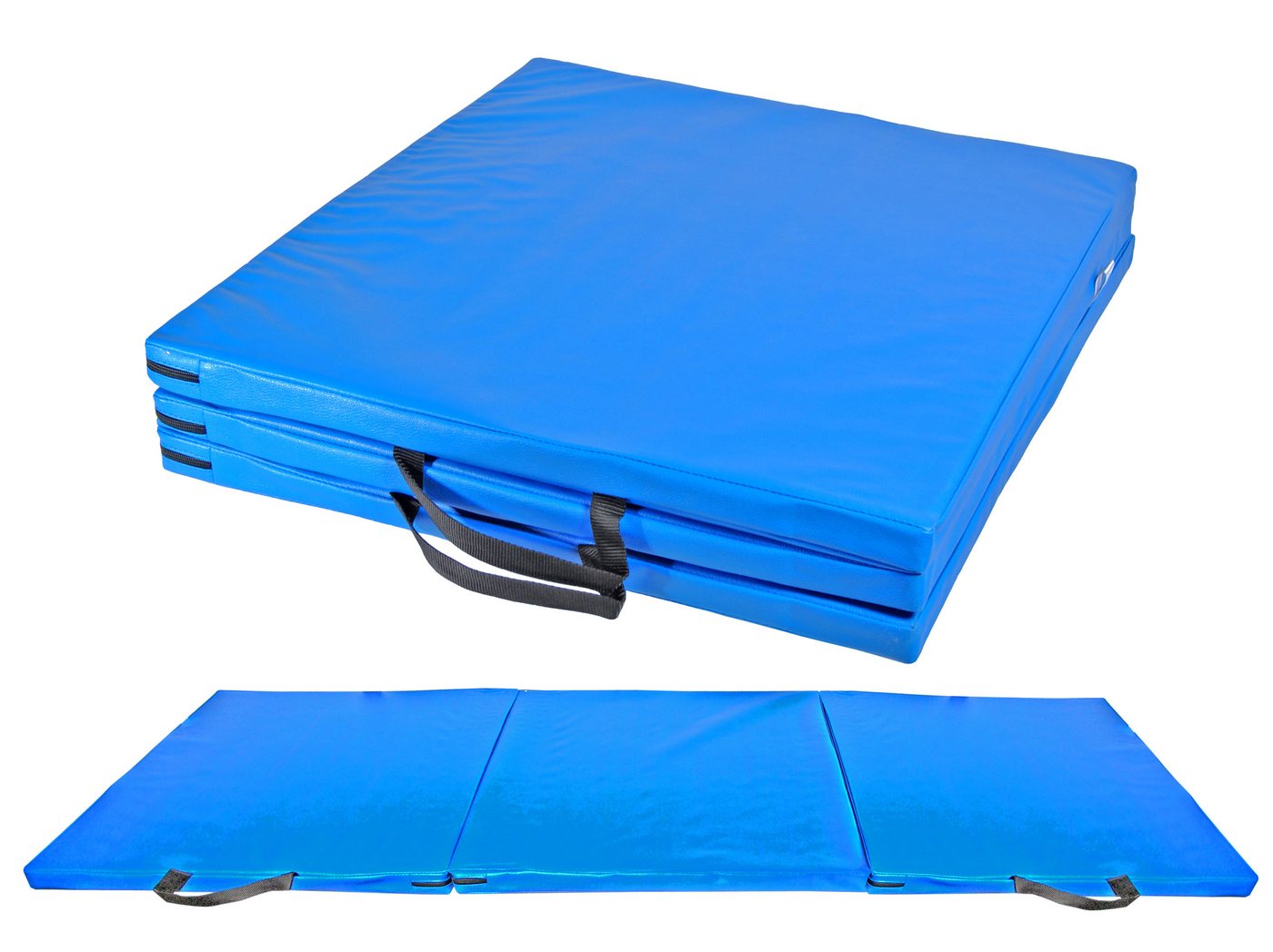KS-Direkt Gymnastikmatte Turnmatte Weichbodenmatte Gymnastikmatte Yogamatte Fitnessmatte183x71 (1-St), besonders strapazierfähige PVC-Oberfläche von KS-Direkt