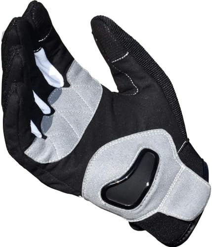 KSK Cross-Handschuhe – Übergangszeit Motorradhandschuhe, Roller, Schwarz, Größe L (20 – 21 cm) von KSK