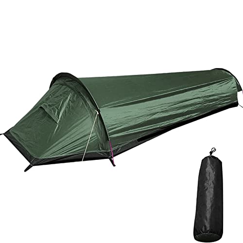 Rucksackzelt Zelt im Freien Camping -Schlafsack Zelt Leichtes Einzelpersonenzelt, Rucksackzelt von KSWBD