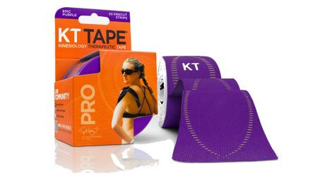 kt tape roll vorgeschnittenes band pro purple 20 bander von KT TAPE