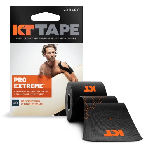 KT Unisex – Erwachsene Pro Extreme Bandagen, Black, One Size von KT Tape