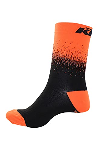 KTM Factory Team Socken Flow Orange/Schwarz 40-43 von KTM