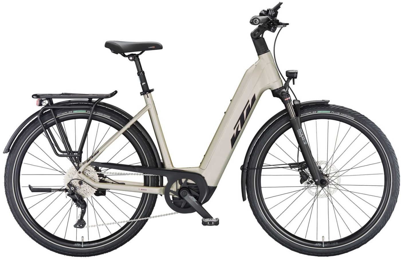 Unisex E-Bike  KTM Macina Style 740 Wave champagne . 2023 (Rahmenhöhe KTM: 43 cm | Körpergrösse 150 - 164 cm (E-Bike)) von KTM