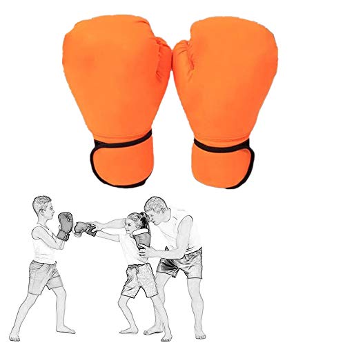 Boxhandschuhen Punching Boxhandschuhe Frauen Box Handschuh Herren Set Kinder Boxhandschuhe Grappling Handschuhe orange,Child von KUENG