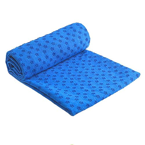 KUENG Sporthandtuch Yogahandtuch Mikrofaser Handtuch Haare Fitness Handtuch Fitnessstudio Yoga Handtuch rutschfest Blue,- von KUENG