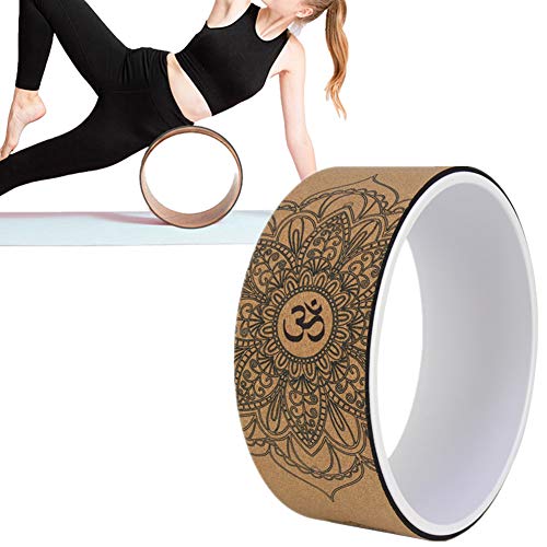 Yoga Wheel Korken Magischer Kreis Pilates Ring RüCken Dehnen Fitness-ZubehöR for Stark Und WiderstandsfäHig 2,- von KUENG