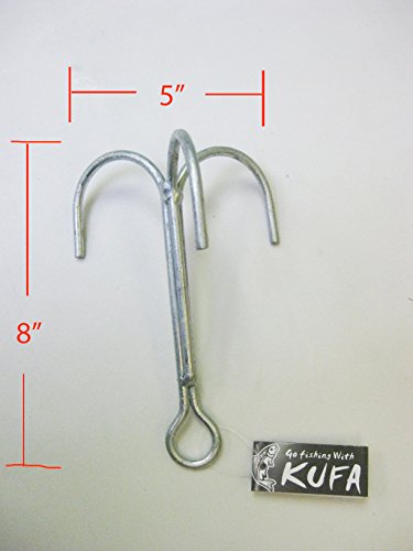 KUFA verzinktem Stahl, Haken, 20,3 cm H x 12,7 cm W von KUFA Sports