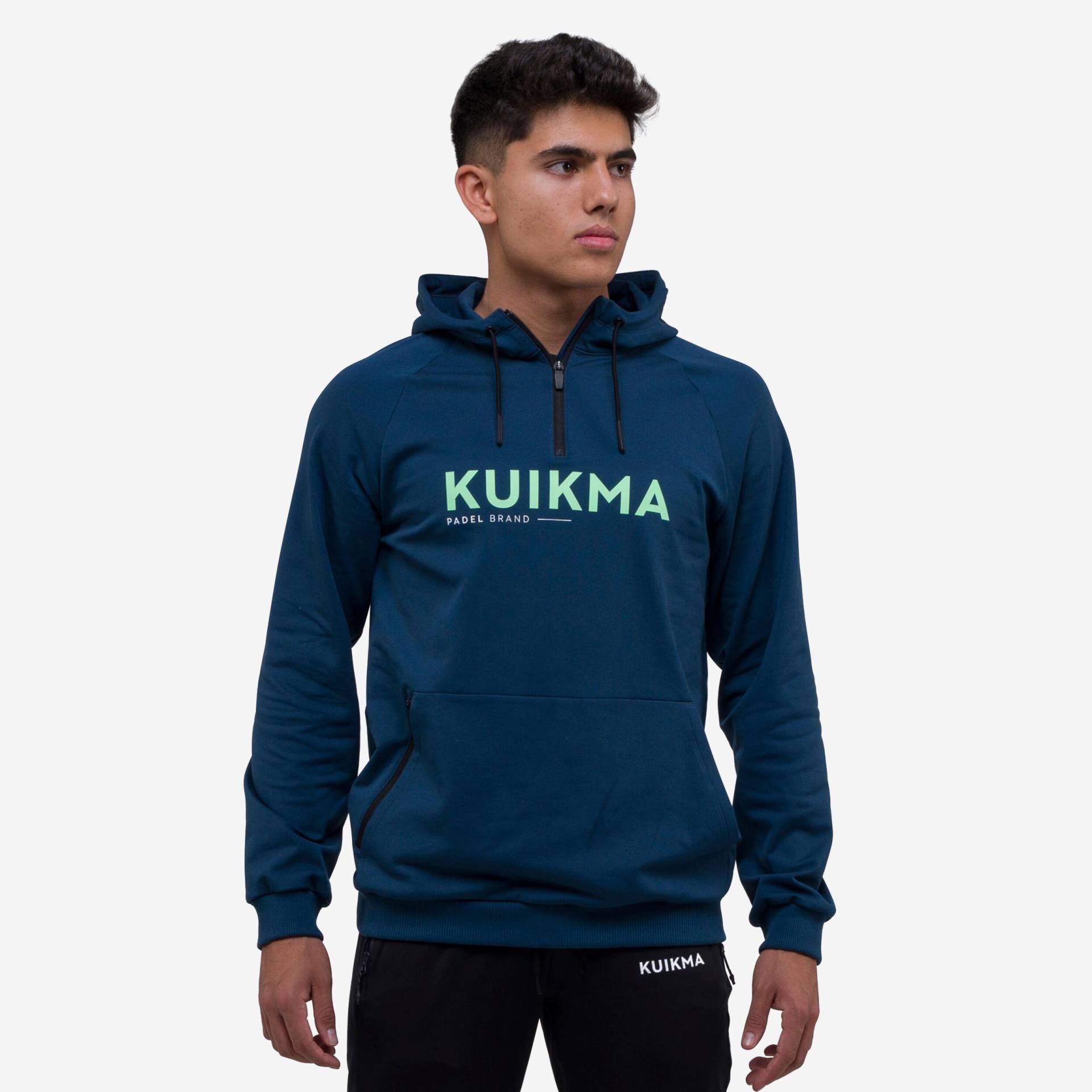 Erwachsene Unisex Padel-Sweatshirt atmungsaktiv warm - Kuikma Club von KUIKMA