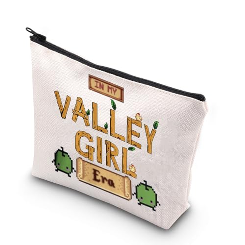 KUIYAI Gaming-Geschenk Valley Videospiel-Geschenk in My Valley Era Reißverschluss-Tasche Make-up-Tasche, In Valley Girl Era, modisch von KUIYAI