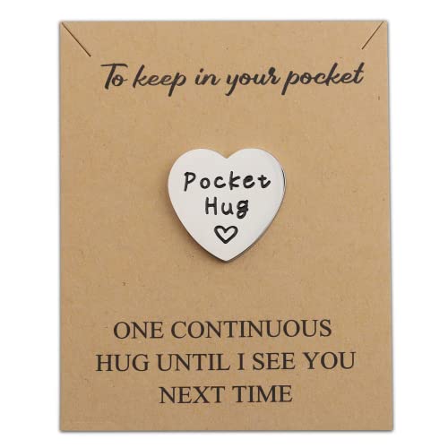 KUIYAI Pocket Hug Token Geschenkidee Ausgehgeschenk Fernbeziehung Geschenk für Freundin Freund, 2.5 von KUIYAI