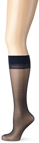KUNERT Damen matte feine Kniestrümpfe, 172000 Mystique 20, Gr. 35/38, Blau (Marine 0880) von KUNERT